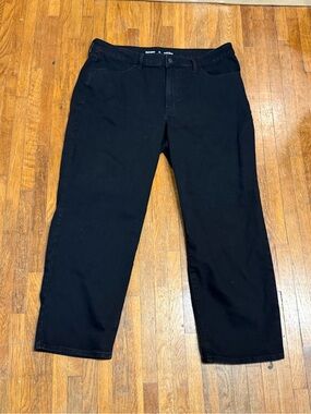 Old Navy Women's Black Wow Loose Jeans